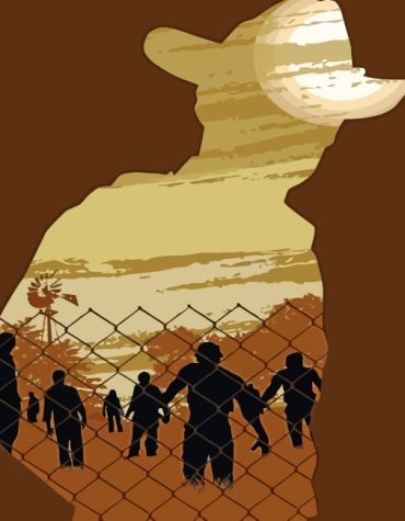 Walking Dead Zombie Scene Paint By Numbers