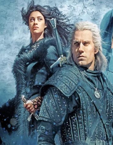 Geralt of Rivia Fantasy Paint By Numbers