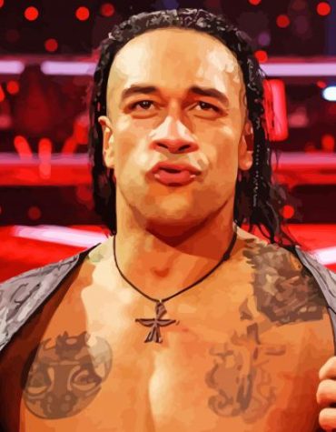 Damian Priest Famous Wrestler Paint By Numbers