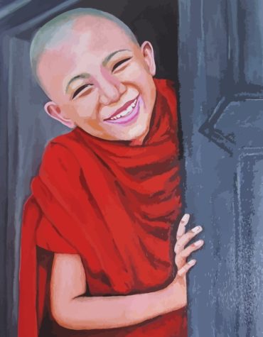 Tibetan Woman Paint By Numbers