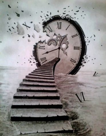 Vintage Clocks Monochrome Paint By Numbers