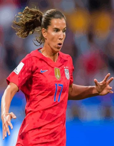 Champion Tobin Heath Paint By Numbers