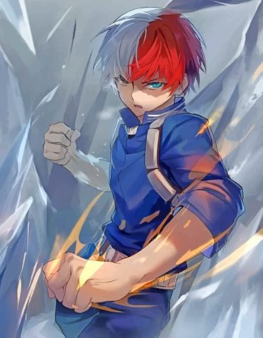 Todoroki Bnha Paint By Numbers