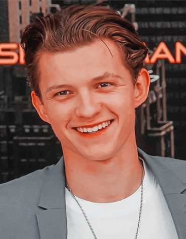 Tom Holland Paint By Numbers