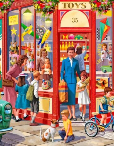 Toys Store Adventures Paint By Numbers
