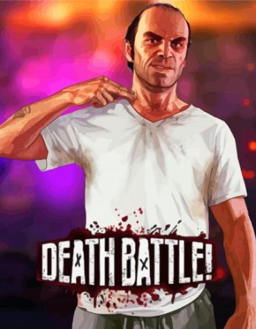 Death Battle Animation Trevor Philips Paint By Numbers