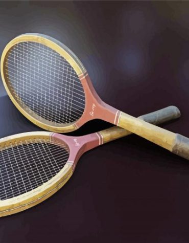 Squash Racquet Sports Paint By Numbers