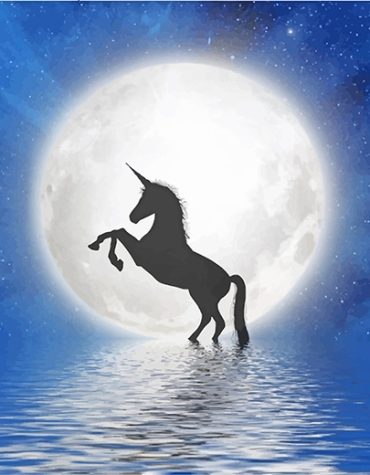 Unicorn Moon Magic Paint By Numbers