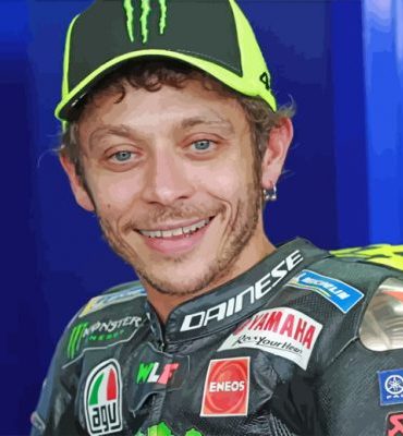 Valentino Rossi Racing Legend Paint By Numbers
