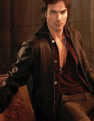 Vampire Diaries Ian Somerhalder Paint By Numbers