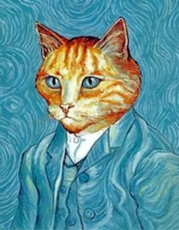 Van Gogh Cat Paint By Numbers