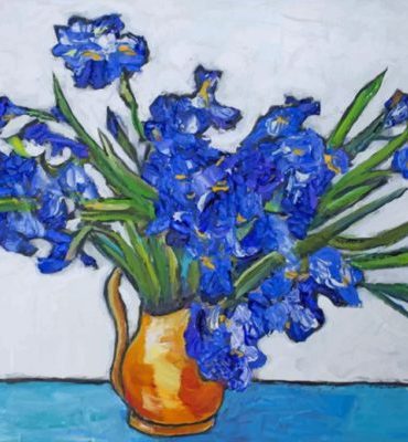 Van Gogh Inspired Irises Paint By Numbers