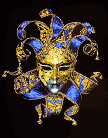 Venetian Carnival Mask Kit Paint By Numbers