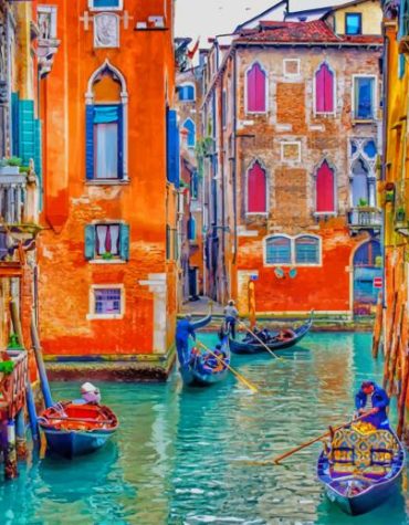 Venice Italy Cityscape Paint By Numbers