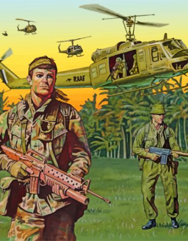 Sniper Man Vietnam War Paint By Numbers