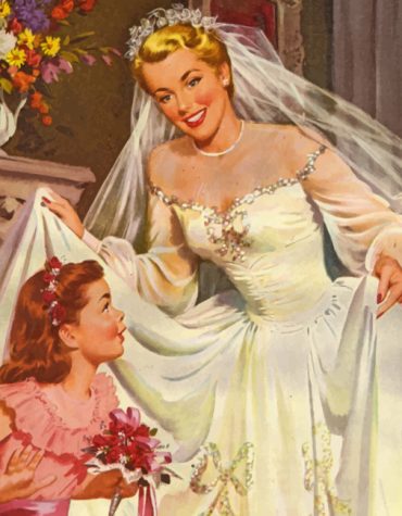 Vintage Bridal Elegance Paint By Numbers