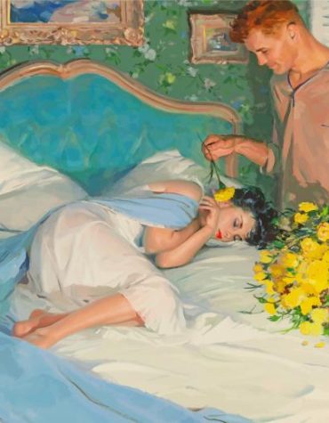 Retro Romance Paint By Numbers