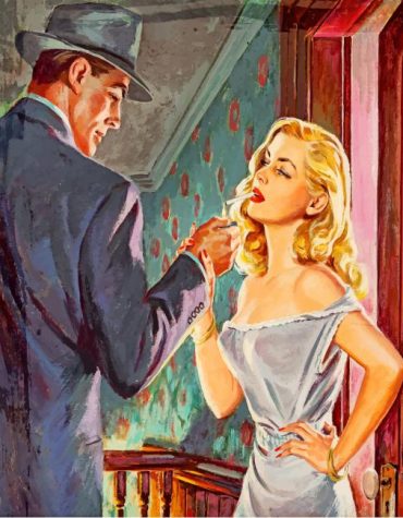 Vintage Romance Smoke Paint By Numbers