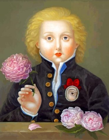 Primitive Flower Man Paint By Numbers