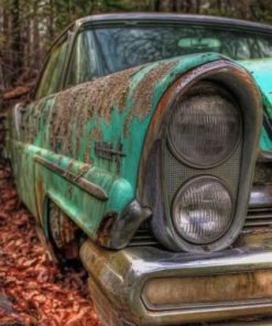 Rusty Classic Car Paint By Numbers
