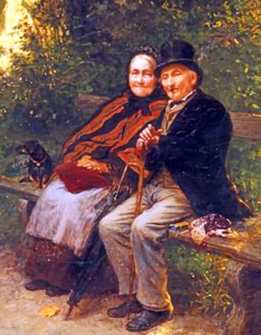 Aesthetic Vintage Old Couple Paint By Numbers