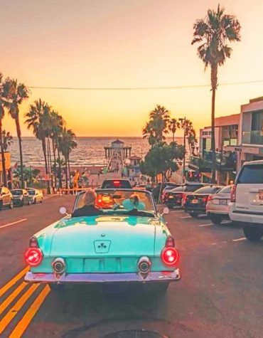 Retro Vintage Summer Nostalgia Paint By Numbers