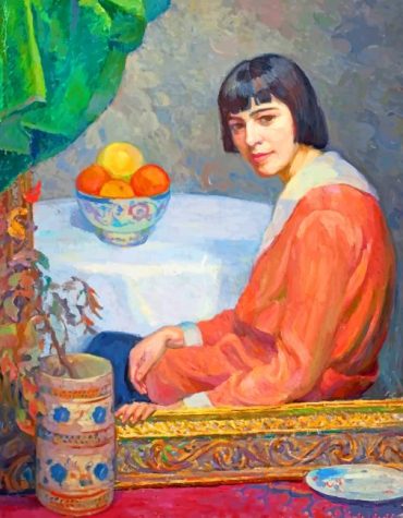 Vintage Aesthetic Women Paint By Numbers