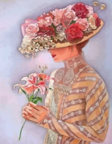 Retro Woman Paint By Numbers