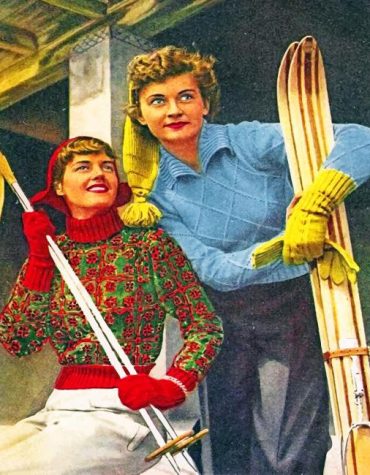 Vintage Style Women Paint By Numbers