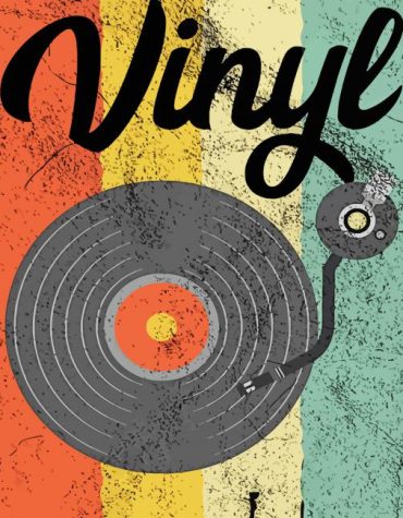 Vinyl Records Colorful Paint By Numbers