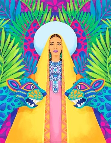 Colorful Virgen Francisca Paint By Numbers