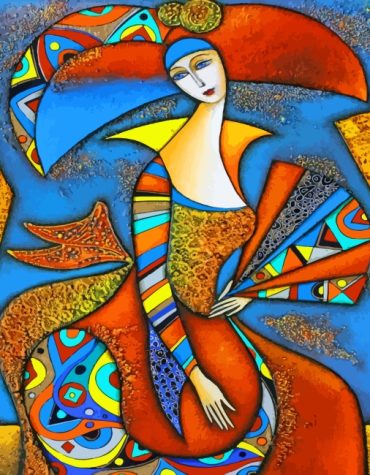 Vlad Safronov Abstract Women Paint By Numbers