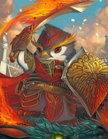 Majestic Warrior Bird Paint By Numbers