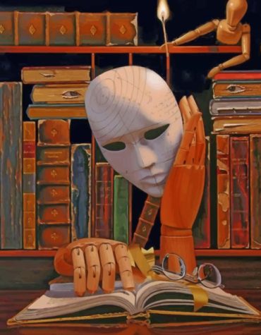 Reading Nerd Paint By Numbers