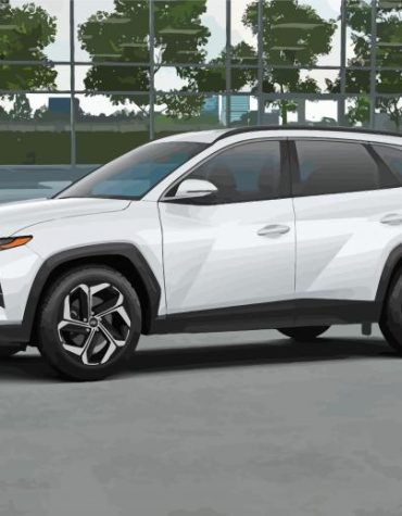 Hyundai Tucson Adventure Paint By Numbers