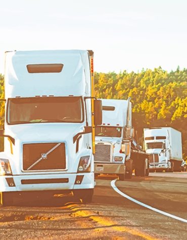 White Volvo Truck Adventure Paint By Numbers