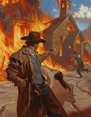 Wild West Showdown Paint By Numbers