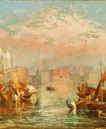 William Turner Abstract Seascape Paint By Numbers