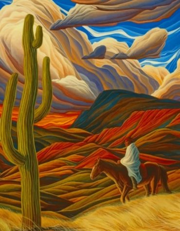 Arizona Desert Scene Paint By Numbers