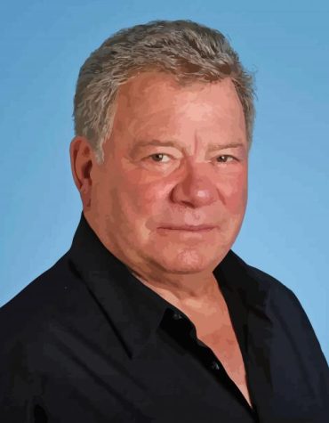 William Shatner Famous Movies Paint By Numbers