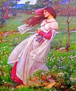 Windflowers by Waterhouse Paint By Numbers