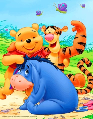 Winnie the Pooh Animation Paint By Numbers