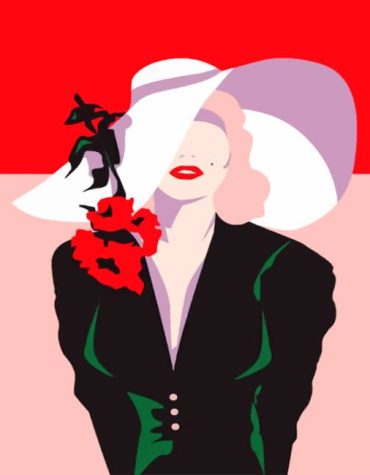 Sunhat Woman Illustration Paint By Numbers