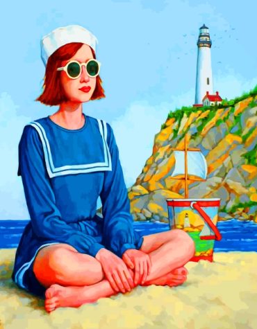 Summer Bliss Woman Paint By Numbers