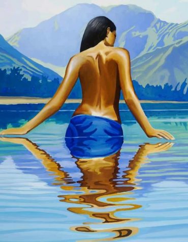 Women Water Scene Paint By Numbers