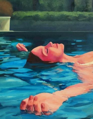 Serene Woman in Water Paint By Numbers
