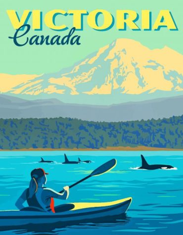 Kayaking Adventure Paint By Numbers