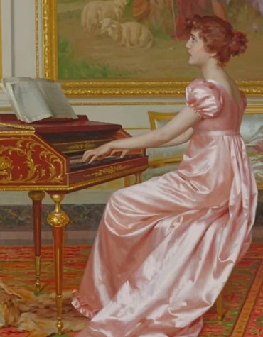 Woman Pianist Paint By Numbers