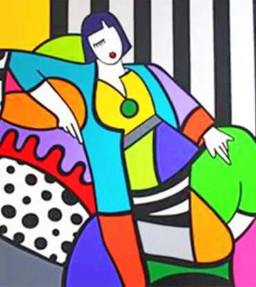 Pop Art Woman Paint By Numbers