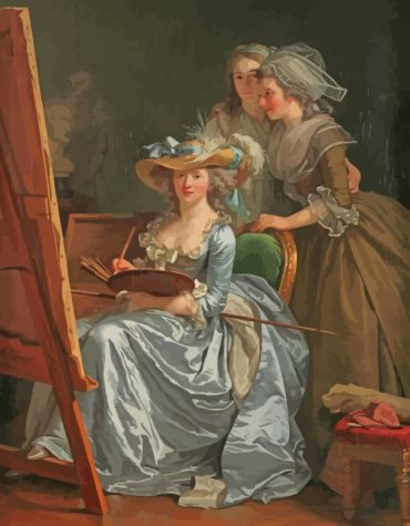 Elisabeth Vigee Le Brun Woman Paint By Numbers